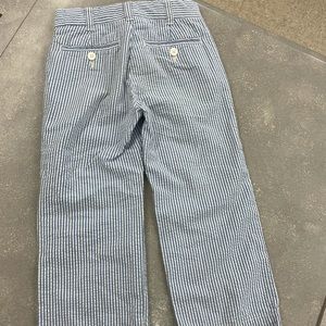 POLO RALPH LAUREN Blue White Seersucker Pants 4T